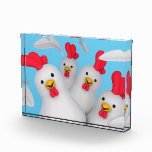 Happy hen clipart photo block<br><div class="desc">Looking for a feathered friend to add some fun to your life? Whether you're a farm owner or just looking for a unique and entertaining addition to your home, our hen is the perfect choice. Our chicken cartoon, is sure to turn heads and bring a smile to your face. So...</div>