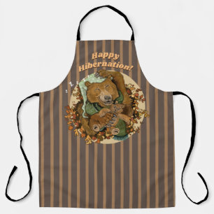 Happy Hibernation Cuddly Bear Apron