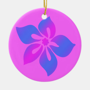 Happy Hibiscus Hawaiian Ornaments
