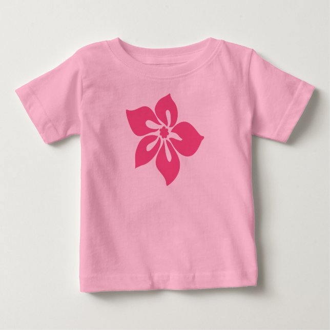 Happy Hibiscus Infant Tee (Front)