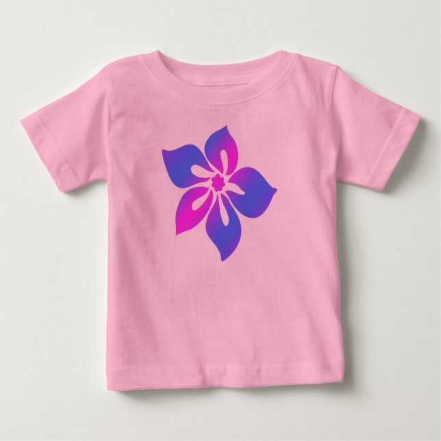 Happy Hibiscus Toddler Tee (Front)