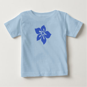 Happy Hibiscus Tropical Floral Baby T-Shirt