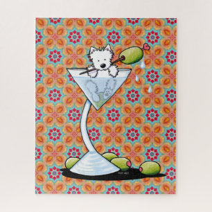 Happy Highland Martini Jigsaw Puzzle