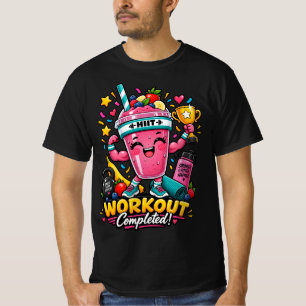 Happy HIIT Smoothie Champion Workout Completed Car T-Shirt