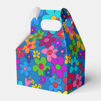 Happy Hippie Daisies Favour Box