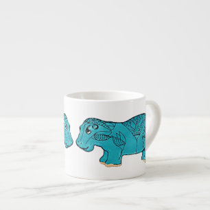Happy Hippo Espresso Cup