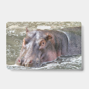 Happy Hippo ID Badge