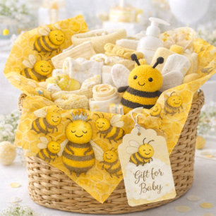 Happy Hive Queen Bee Craft  Tissue Paper