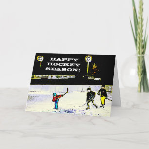 Happy Hockey Season Card
