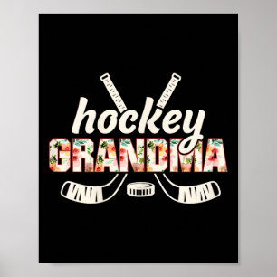 Happy Hockeydays Funny Ice Hockey Ugly Christmas  Poster