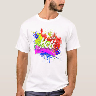 Happy Holi 2022 India Colours Spring Festival, Hin T-Shirt