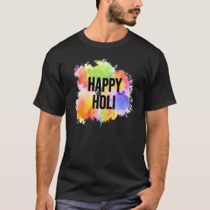 Happy Holi 2022 India Colours Spring Festival Hind T-Shirt