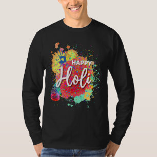 Happy Holi 2022 India Colours Spring Festival Of H T-Shirt