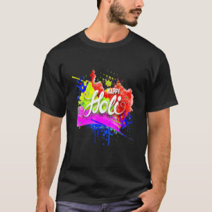 Happy Holi 2022 India Colours Spring Festival T-Shirt