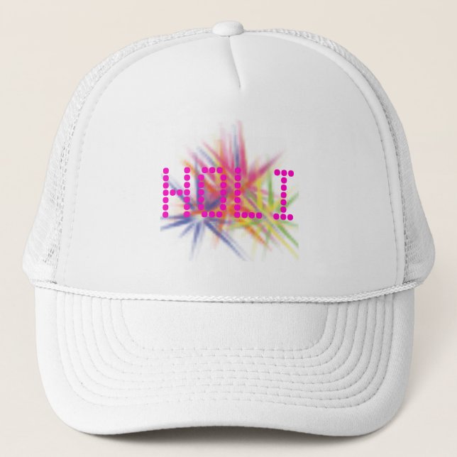 Happy Holi, festival of colours, holi hai Trucker Hat (Front)