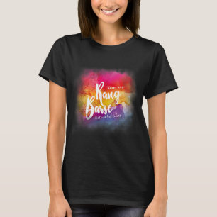 Happy Holi Festival Outfit For Women Kids Men Fami T-Shirt