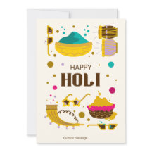 Happy Holi Greeting card!