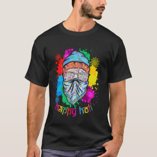 Happy Holi Hindu Festival Colours Phagwah Sunglass T-Shirt