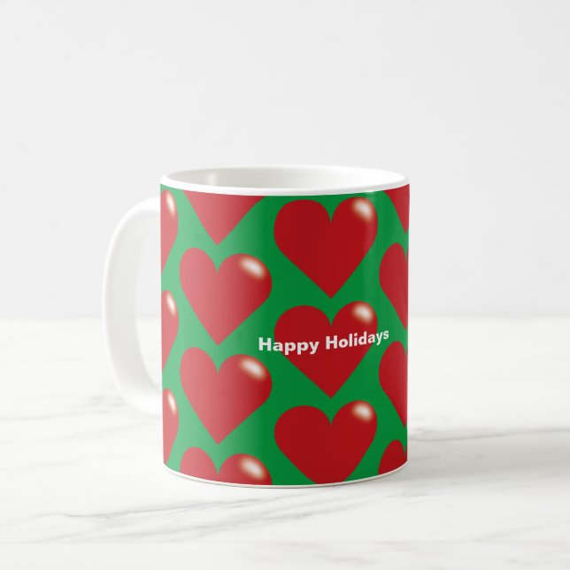 Happy Holiday Coffee Mug (Front Left)