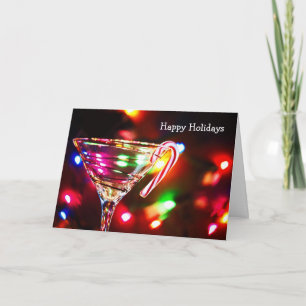 Happy Holiday Drink Card