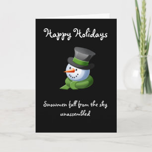 Happy Holiday Greeting Card