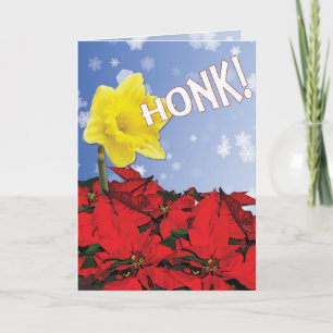 Happy Holiday Honking Daffodil