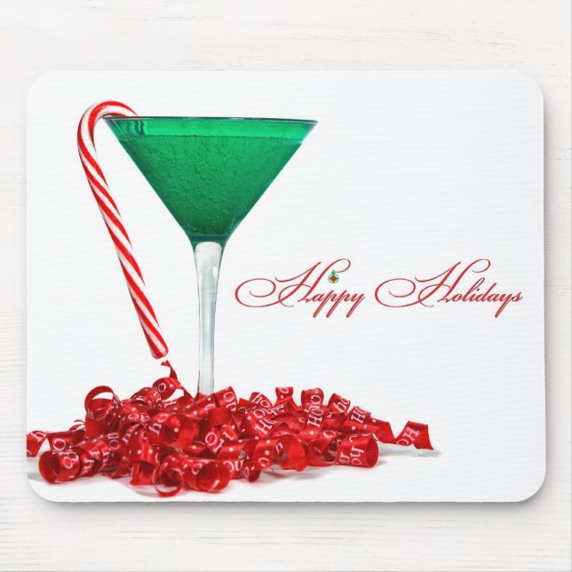 Happy Holiday  Hour Mouse Pad (Front)