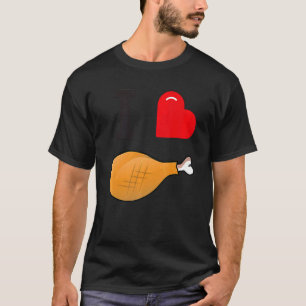 Happy Holiday I Love Turkey Leg Carnival and Fair T-Shirt