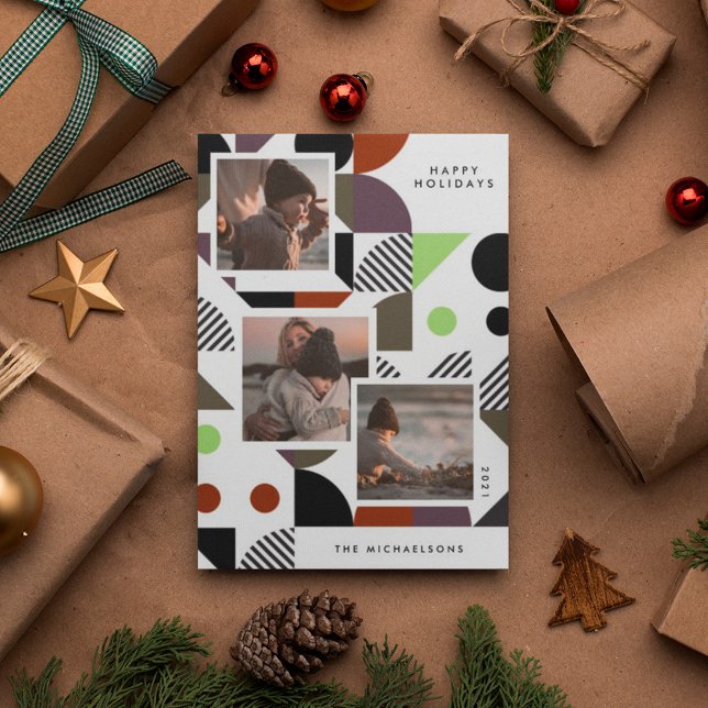 HAPPY HOLIDAY MODERN COLLAGE Add Your Photo (Creator Uploaded)