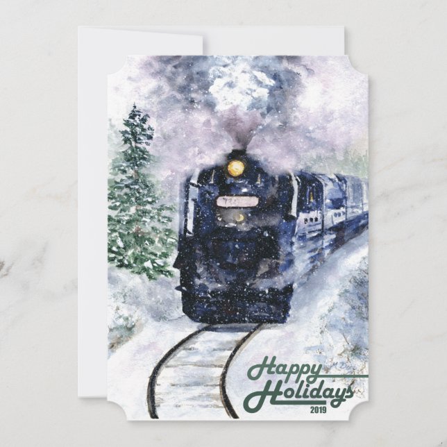 Happy Holiday Northern Express Card (Front)