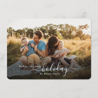 Happy Holiday Photo Card