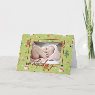 Happy Holiday Photo Card frame
