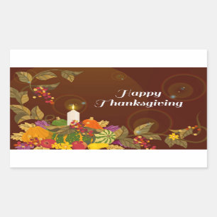 Happy Holiday Rectangular Sticker