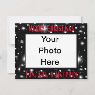Happy Holiday’s cosmic stars template