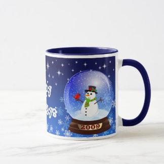 Happy Holidays - 2009 Snowglobe Mug