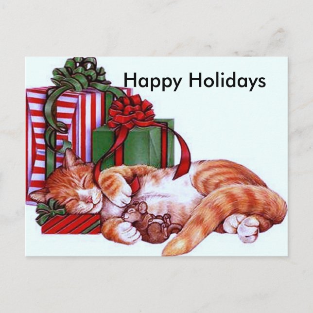 Happy Holidays#2 Holiday Postcard (Front)