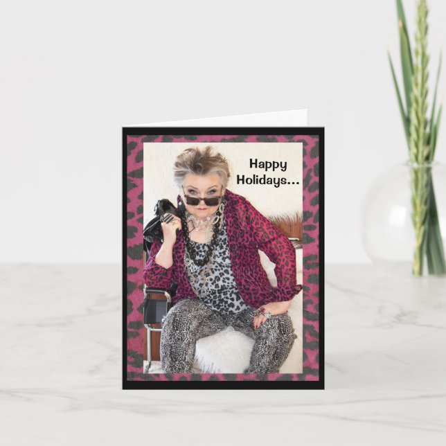 Happy Holidays and a new year Greeting Card (Front)