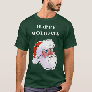 Happy Holidays, Anime Santa T-Shirt