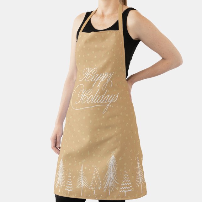 Happy Holidays Apron (Insitu)