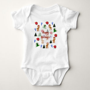 Happy Holidays Baby Bodysuit