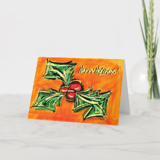 Happy Holidays! (blank inside) Holiday Card