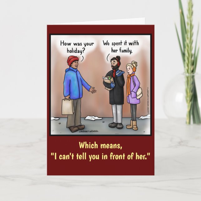 Happy Holidays Card (Front)