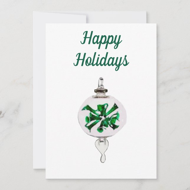Happy Holidays Card (Front)