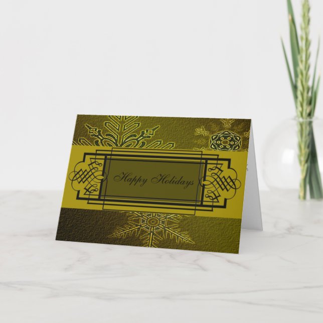 Happy Holidays Card (Front)