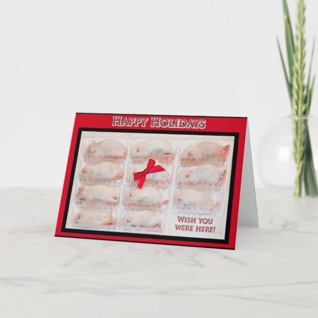 Happy Holidays Card (Front)