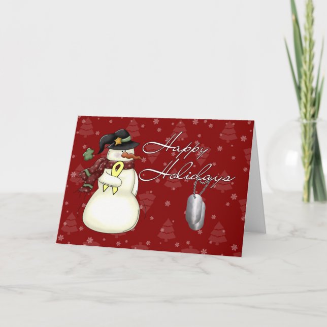 Happy Holidays Card (Front)