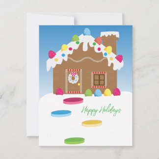 Happy holidays card