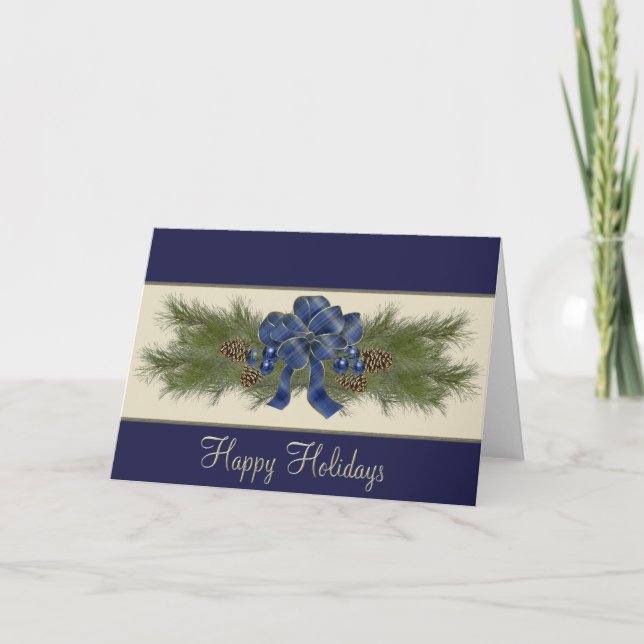 Happy Holidays Card (Front)