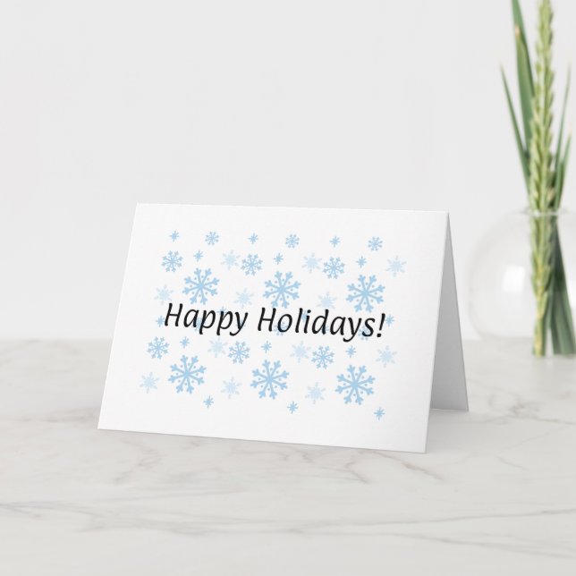 Happy Holidays Card (Front)