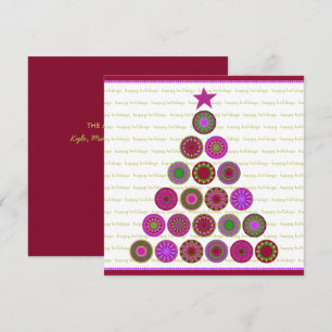 Happy Holidays Card Template